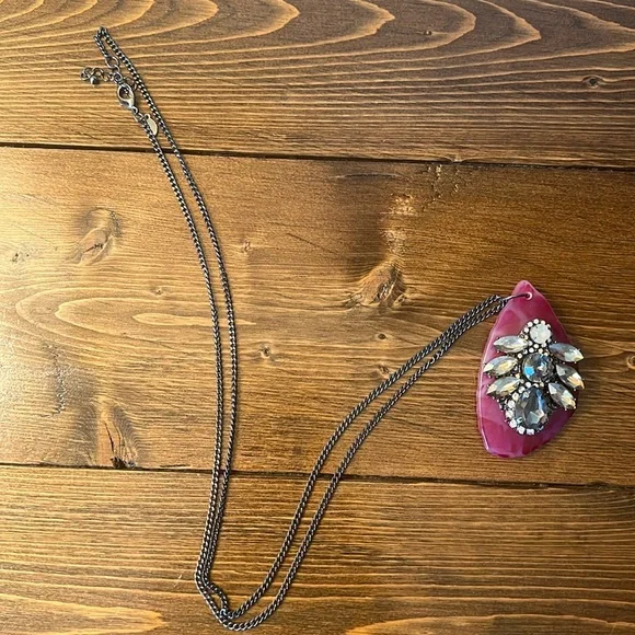 Express long statement necklace - Picture 1 of 4